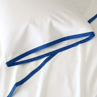 Марте Клийн АФ хем лист комплект със Силвърбак антимикробна технология, Бяло синьо