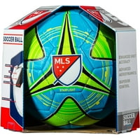 Франклин спорт МЛС футболна топка, Размер 5, Синьо, зелено и жълто