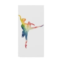 Изящно изкуство 'балерина втора греда' платно изкуство от Грейс Поп