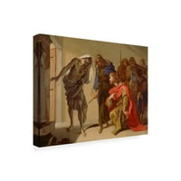 Изобразително изкуство 'сянката на Самуил призована от Саул' платно изкуство от Кавалини