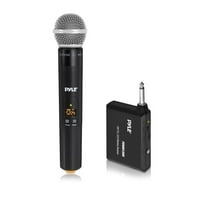 Пайл безжична микрофонна система, ръчен микрофон с 1 4â € â € предавател