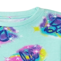 Барби Екстра скъпи Джиана Момичета графични тениски, размери 4-16