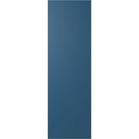 Екена Милуърк 15 в 30 ч вярно Фит ПВЦ диагонал Слат модерен стил фиксирани монтажни щори, престой синьо
