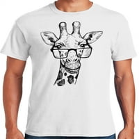 Графика Америка животински жираф Мъжки Графичен тениска