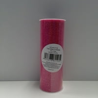Унбранд Фуджоу 12д горещ розов блясък тюл макара, полиестер от болта