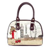Мода жени чанта през рамо чанта очарователни Лондон ПЪЗ кожени чанта през рамо чанта мъкна чантата съединител