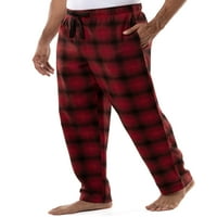 Джордж Мъжки кариран тъкани фланел сън панталон, размер с-5ХЛ