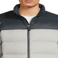 Швейцарска техника мъжки и големи мъжки пакет пухче яке, размери с-3ХЛ