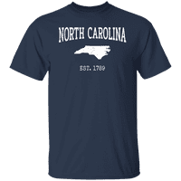 Графична Америка щат Северна Каролина корени Мъжка графична тениска колекция