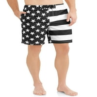 Мъжки американски флаг плуване багажник