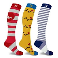 Чорапи с висока компресия за коляното за мъже и жени-медицински дизайн-опаковка