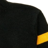 Сезит Момчета Цвят Блокиран 1 4-Цип Пуловер Пуловер, Размери 4-18