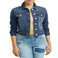 Sofia Jeans By Sofia Vergara Marianella Soft Stretch Washed Denim Jacket Women's